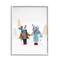 Stupell Industries Winter Holiday Gifts Dog Couple Framed Giclee Art
